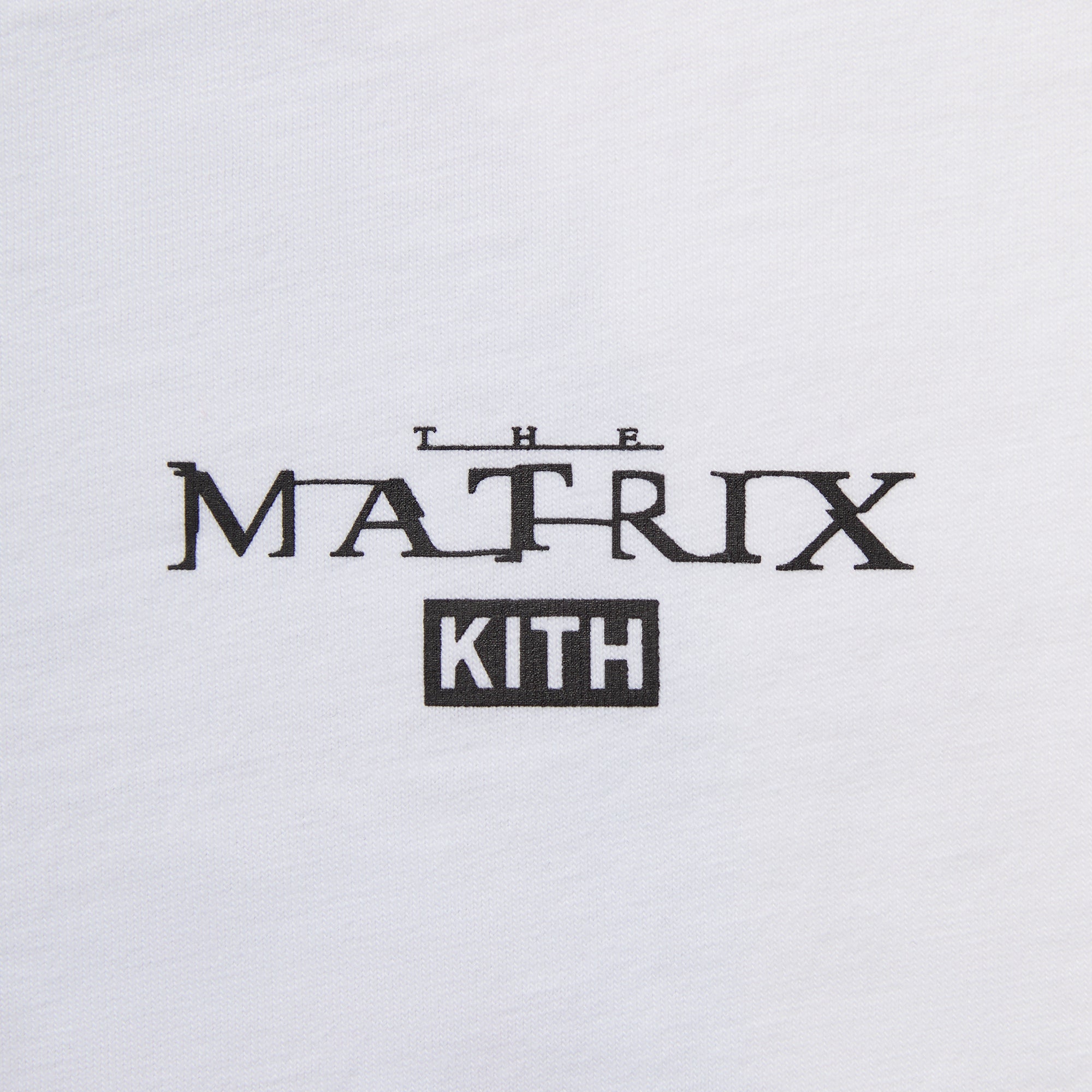 Kith for The Matrix Red Pill Blue Pill Long Sleeve Tee - White