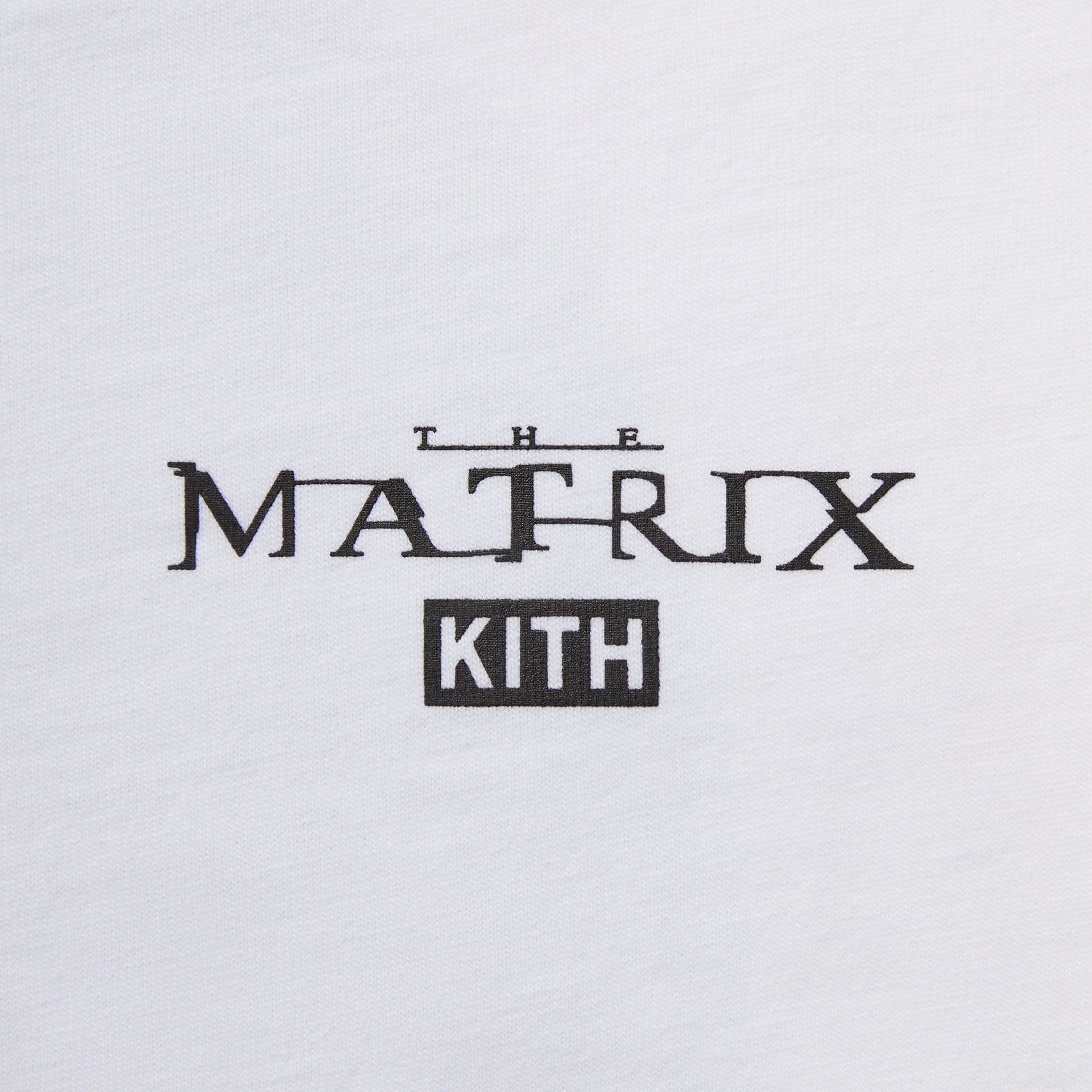 Kith for The Matrix Red Pill Blue Pill Long Sleeve Tee - White