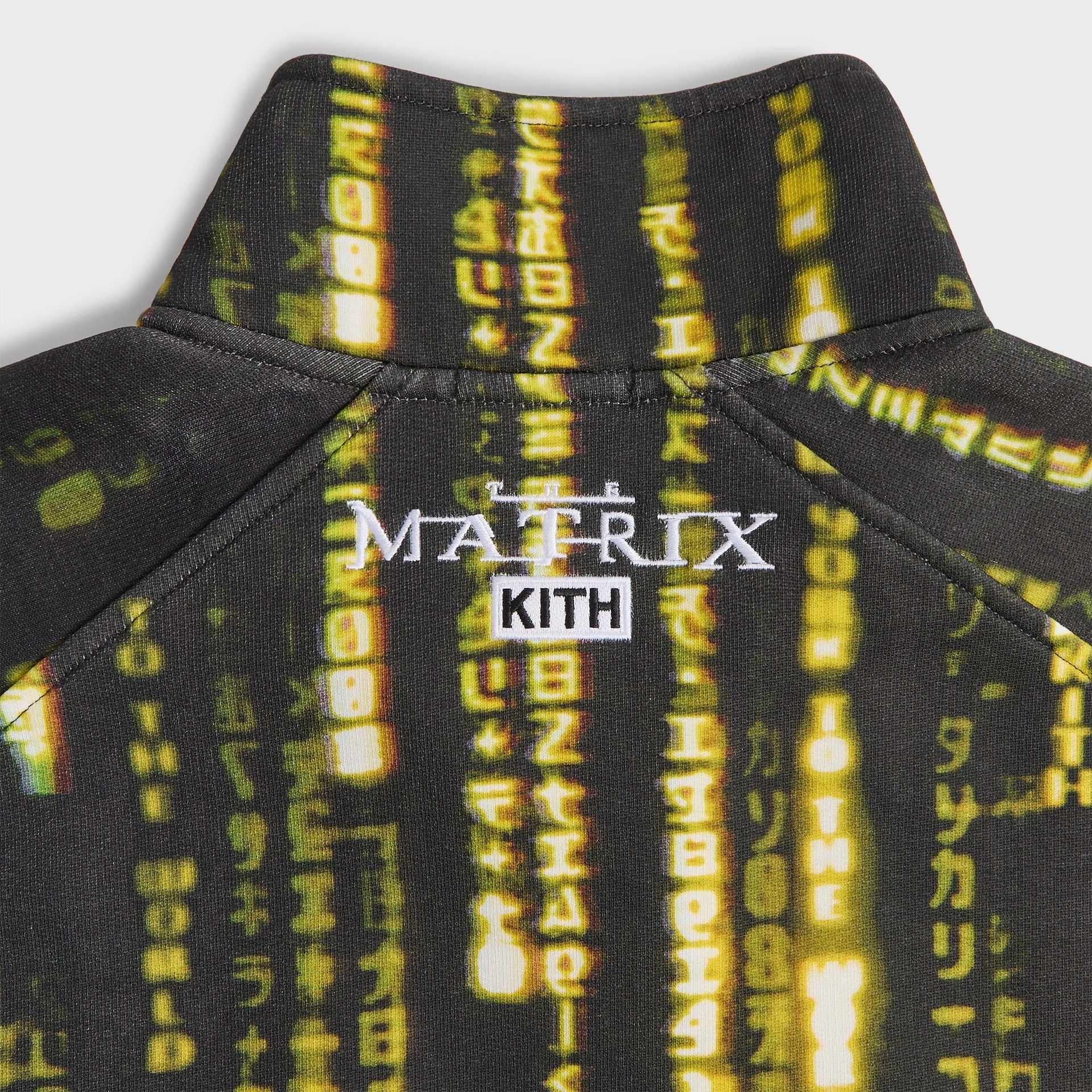 Kith for The Matrix Code Vintage Nelson Quarter Zip - Black
