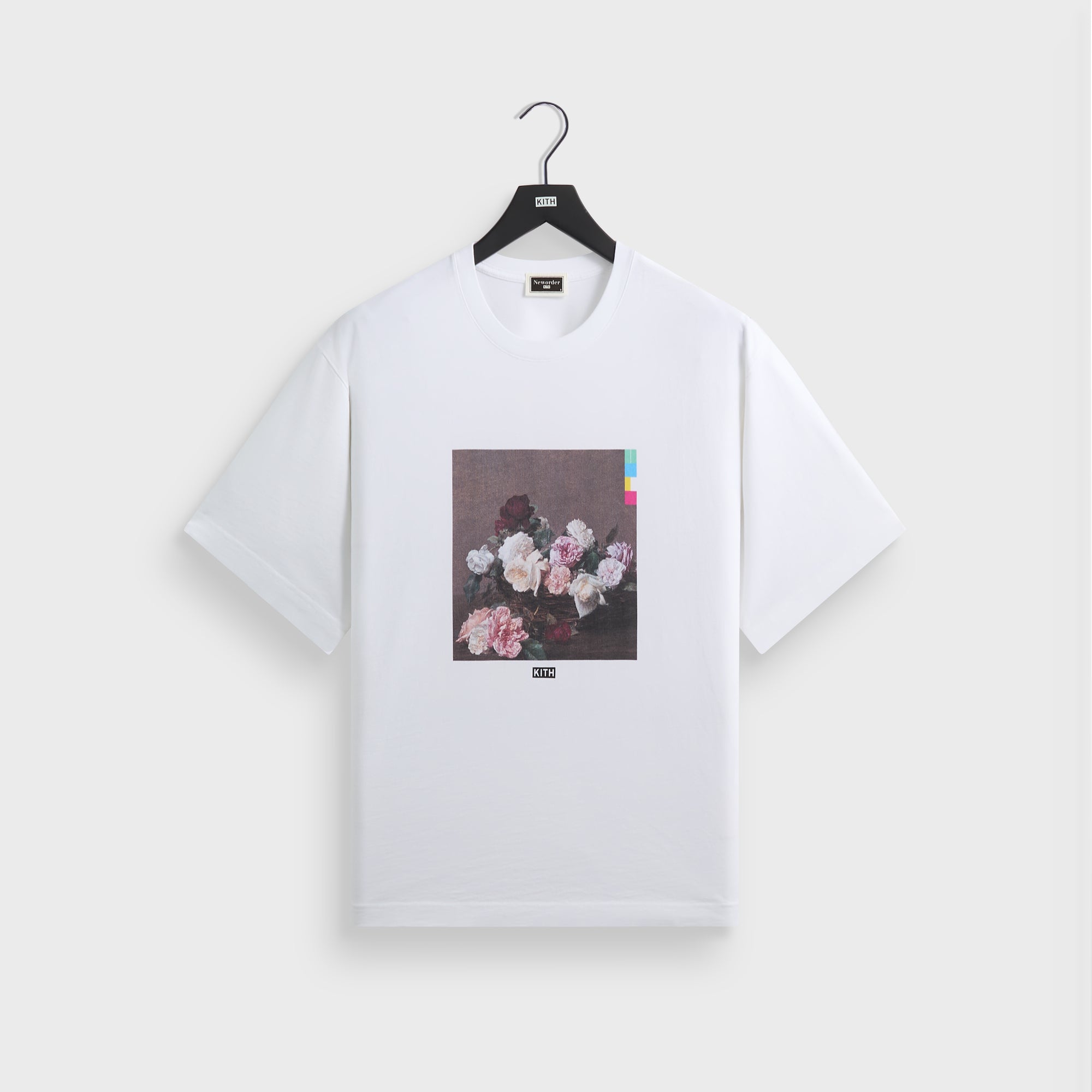 KITH × NEW ORDER FLORALS Tシャツ ブラック M Kith Records for New Order Florals Vintage Alex Tee - Black – Kith