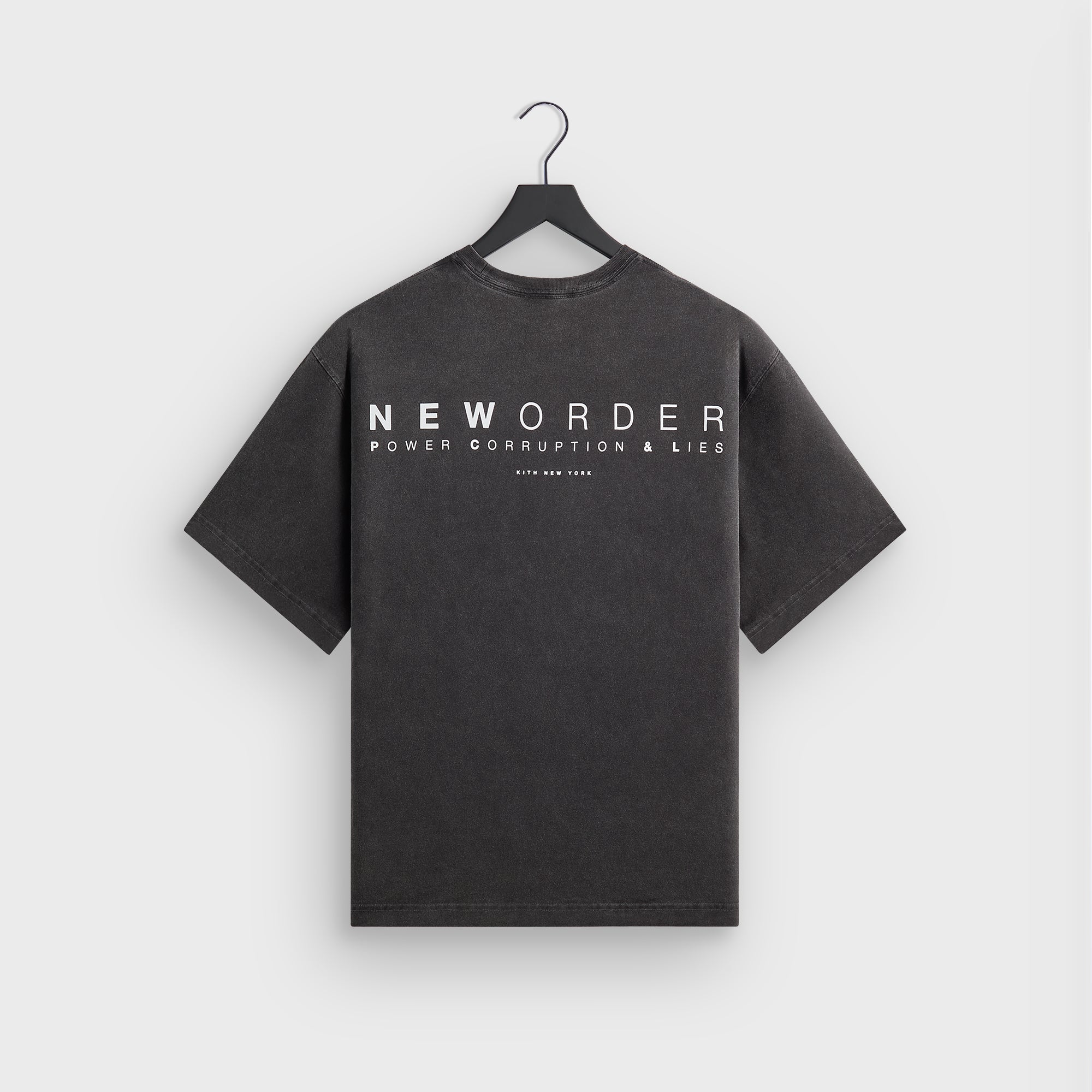 Kith Records for New Order Florals Vintage Alex Tee - Black – Kith