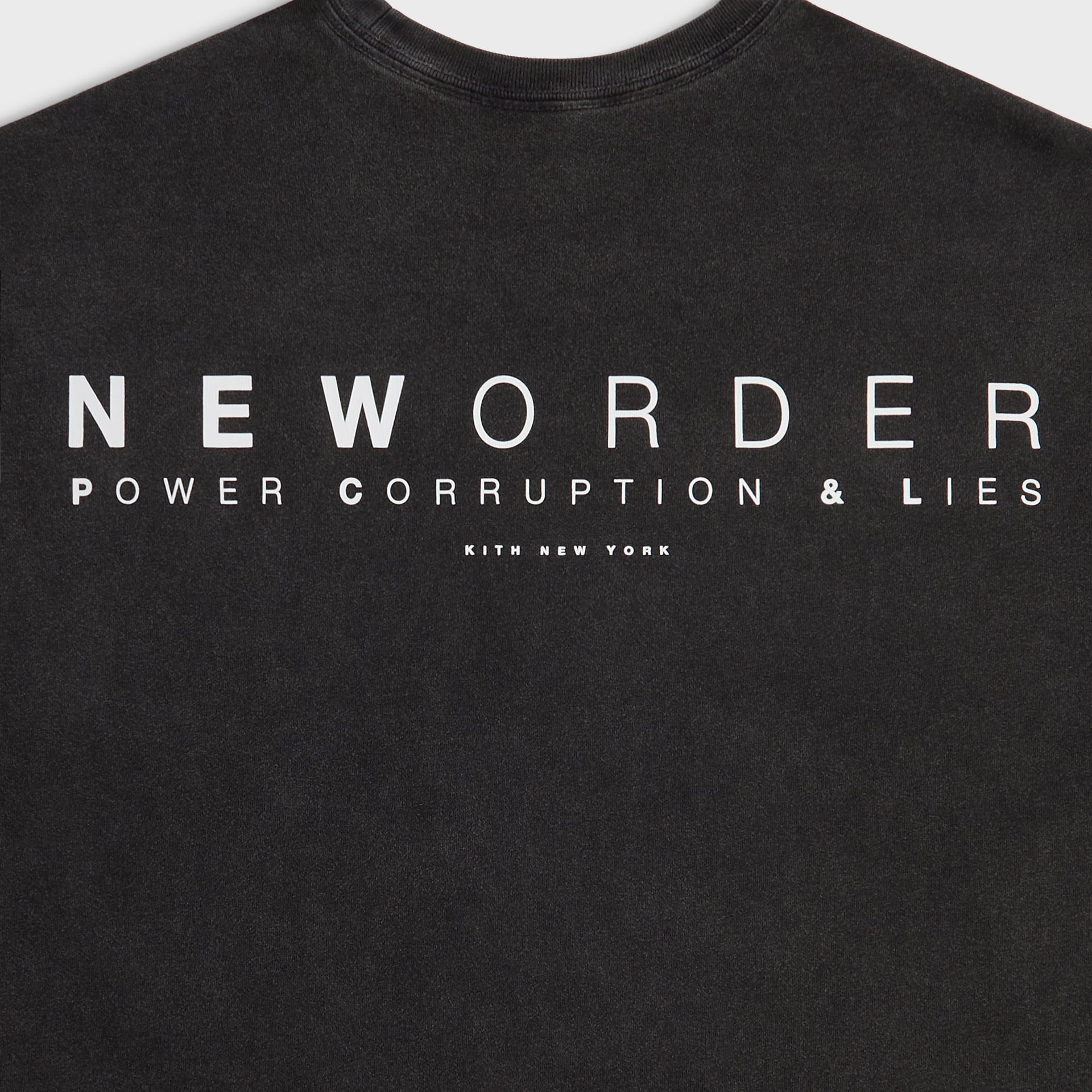 Kith Records for New Order Florals Vintage Alex Tee - Black