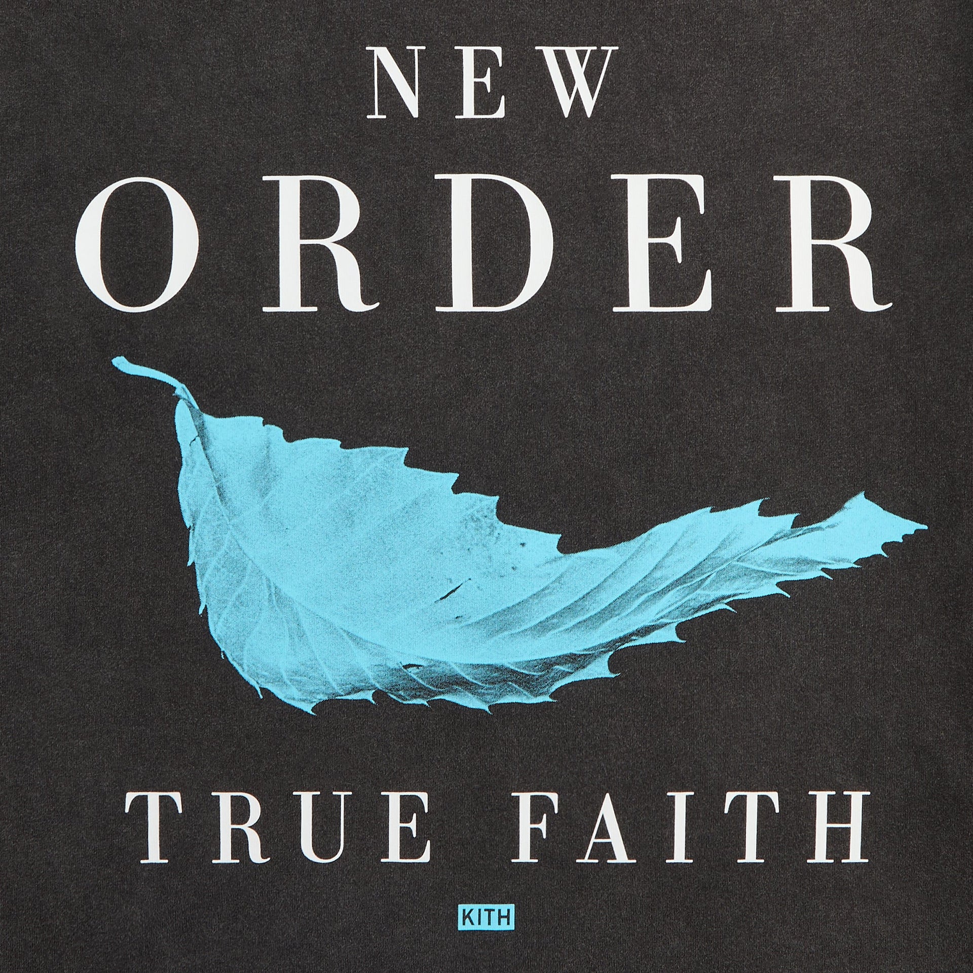 Kith Records for New Order True Faith Vintage Alex Tee - Black