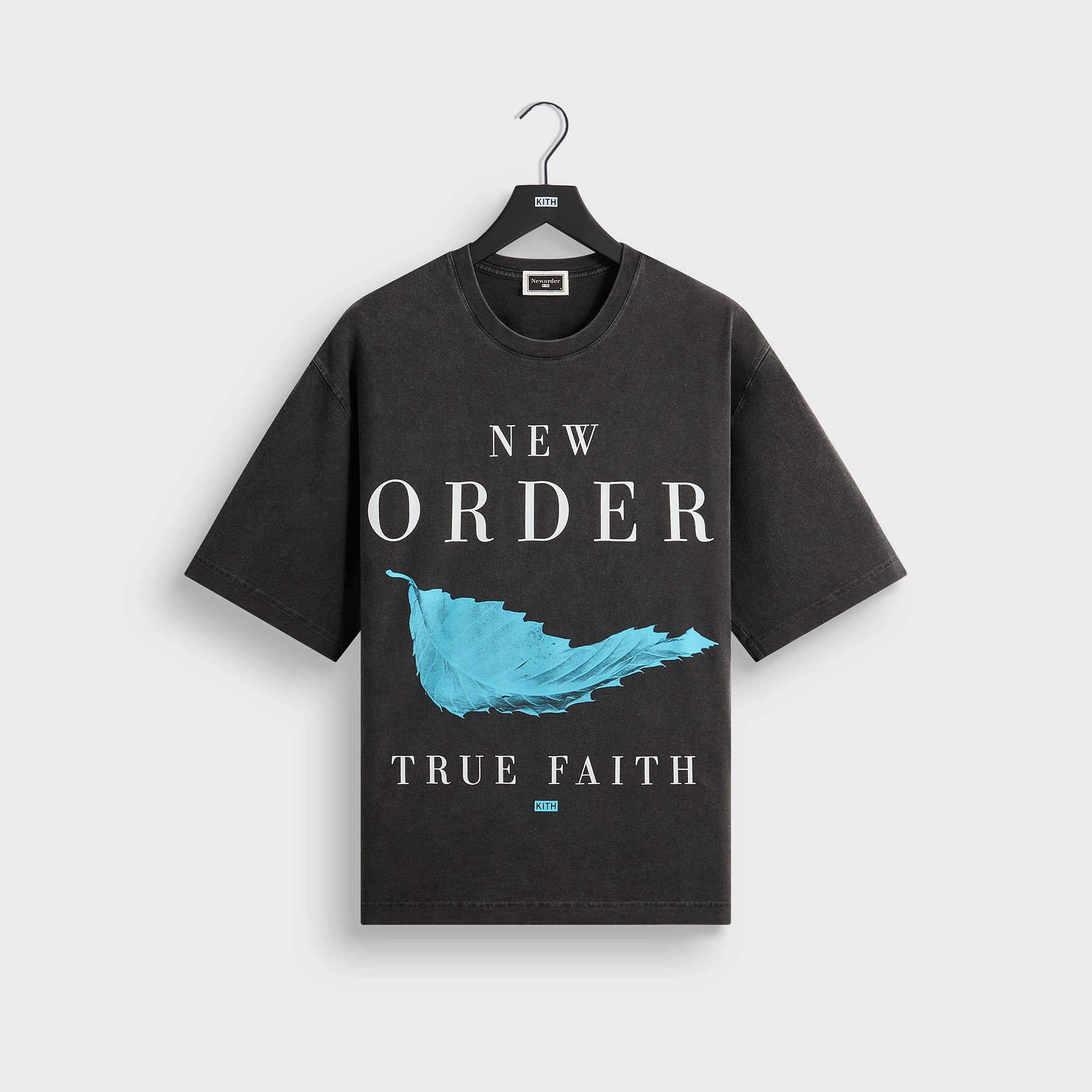 Kith Records for New Order Florals Vintage Alex Tee - Black – Kith