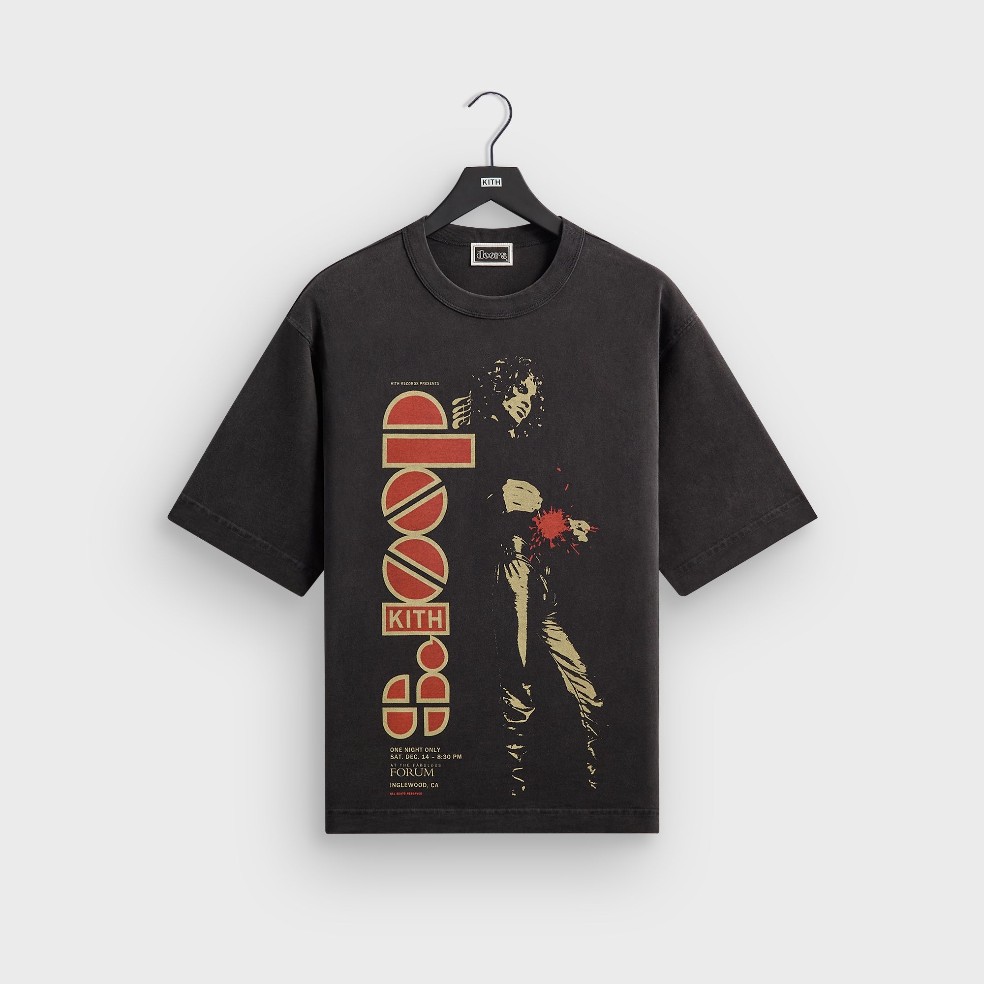 Kith LAX Tee - Black – Kith Canada