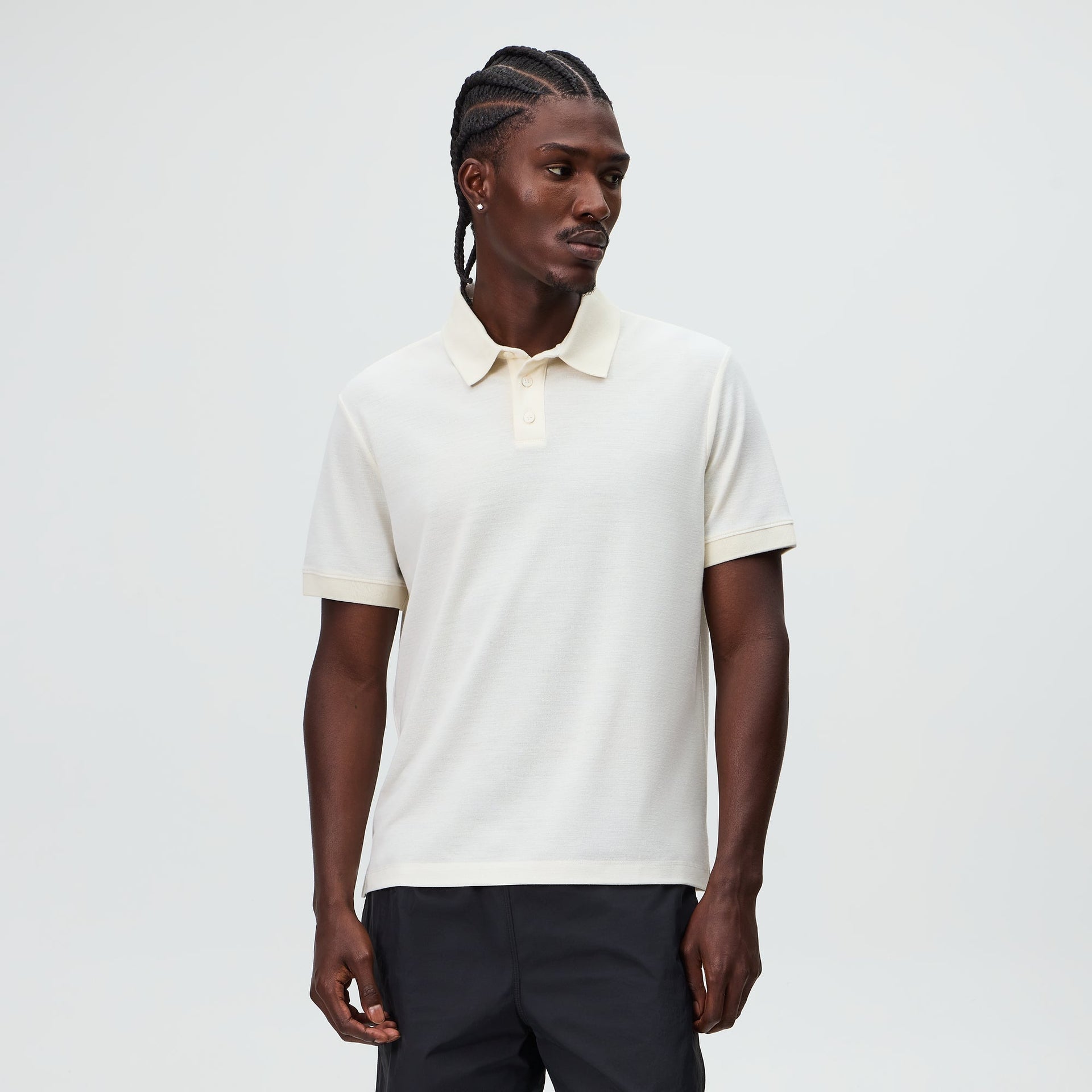 &Kin Melton Polo - White