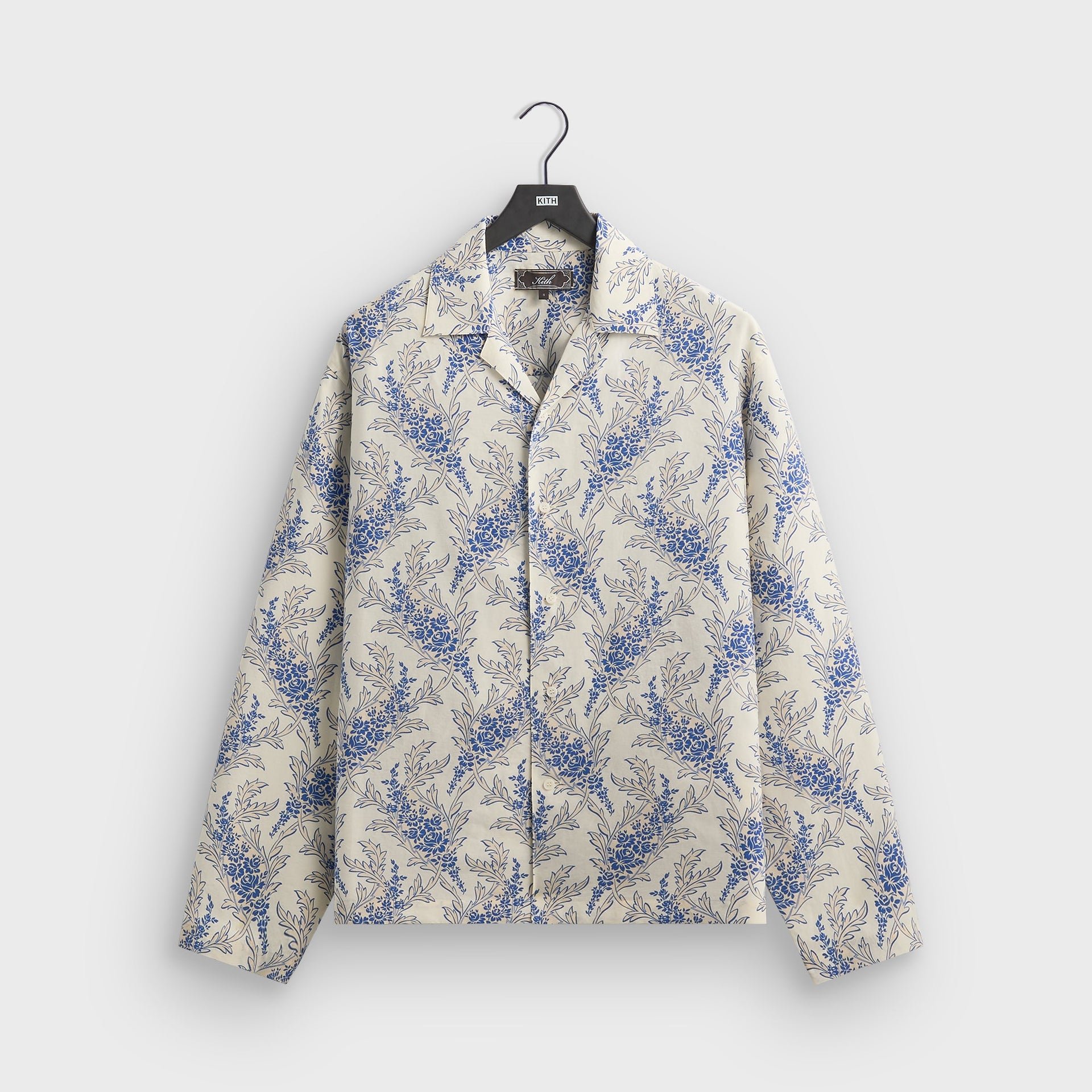 Kith Cupro Linen Long Sleeve Adonis Shirt - Cyclone
