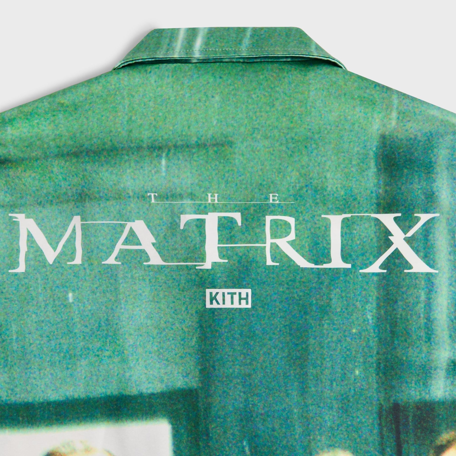 Kith for The Matrix All-Over Printed Thompson Camp Collar Shirt - Taiga