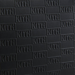 Kithmas Monogram Half Zip Wallet - Black PH