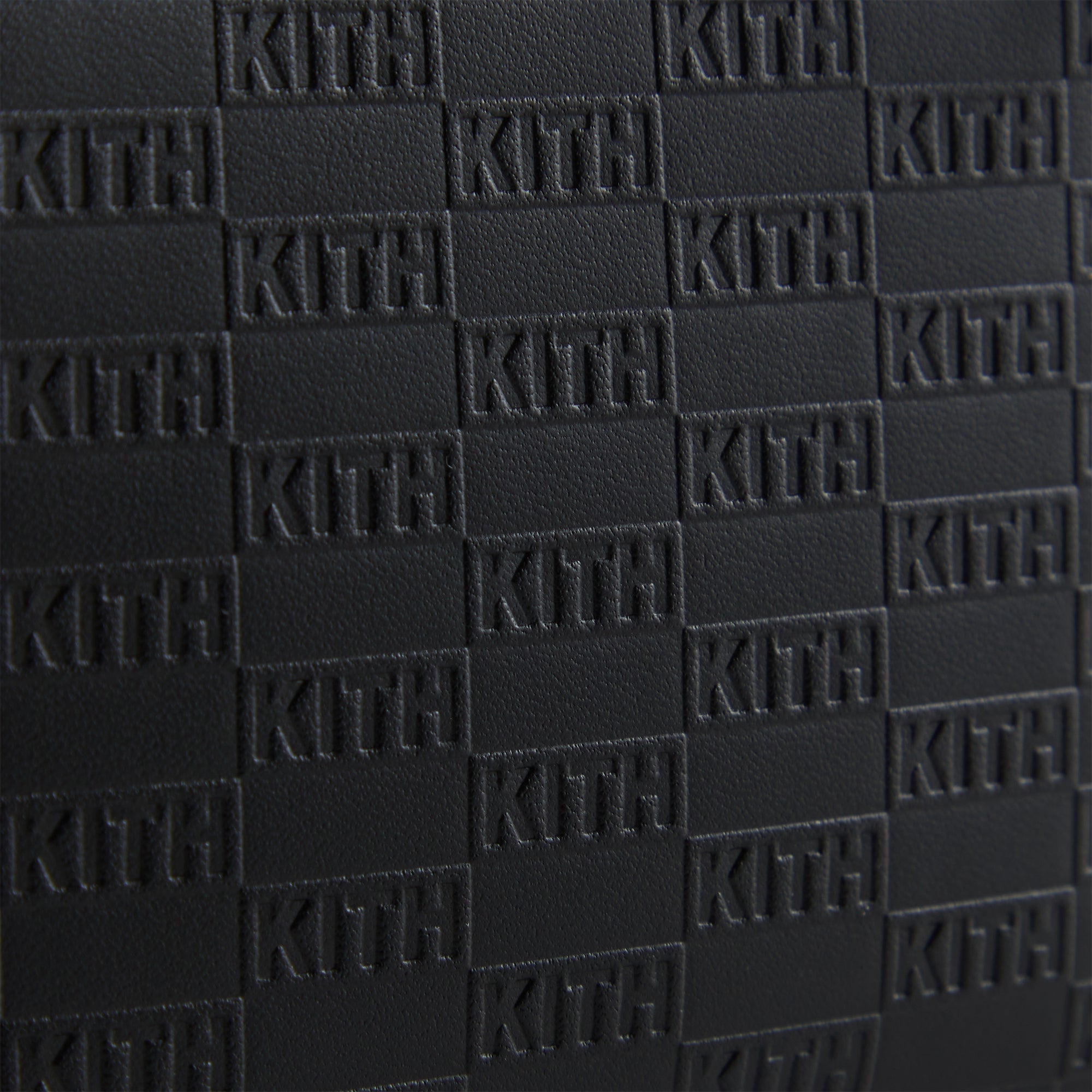 Kith Monogram Half Zip Wallet - Black – Kith Canada