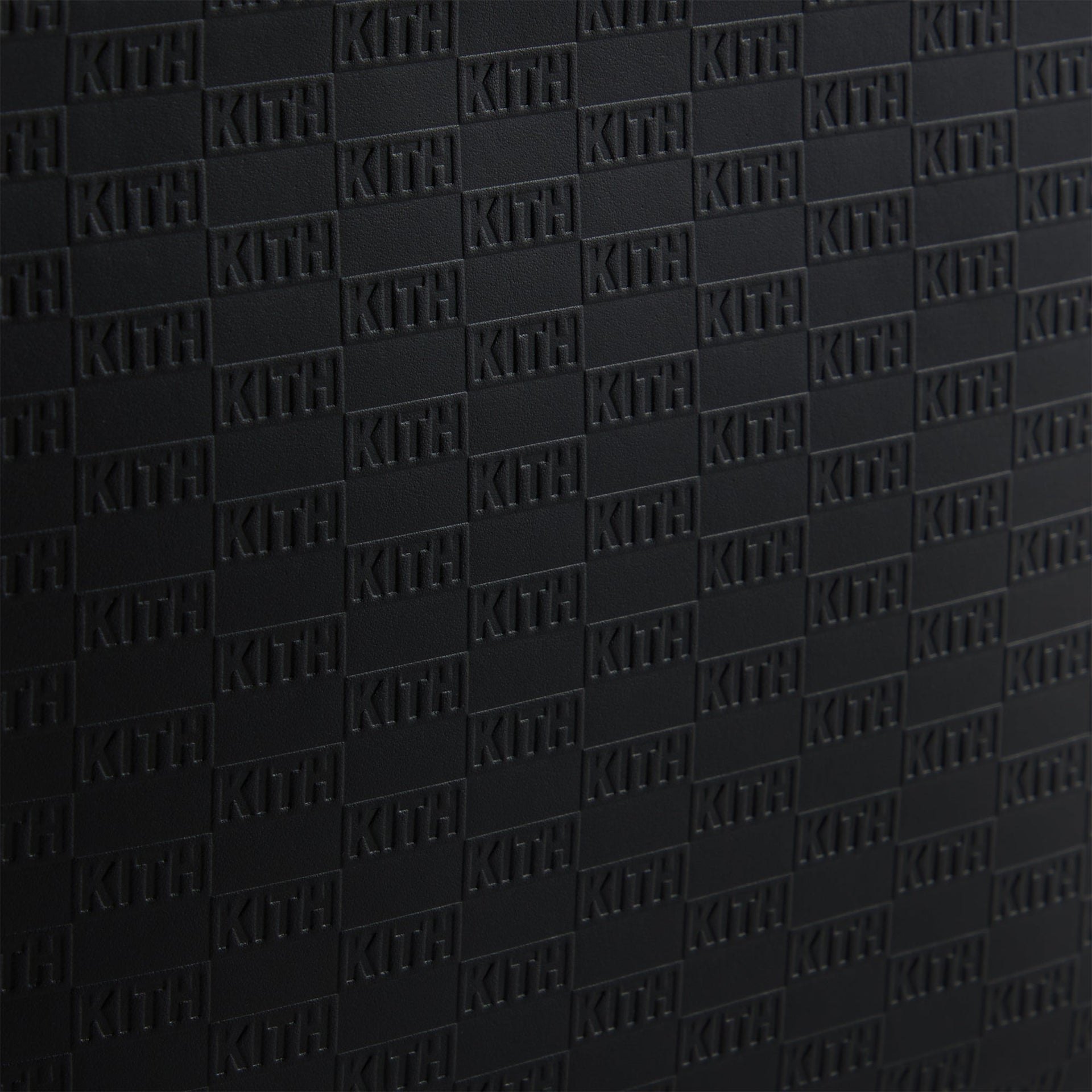 Kith Monogram Zipper Pouch - Black