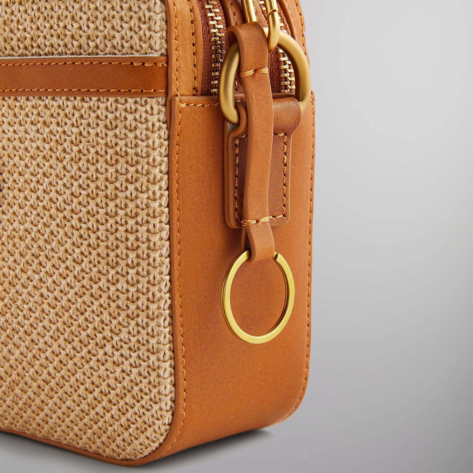 Kith Sherman Raffia Crossbody Bag - Arch