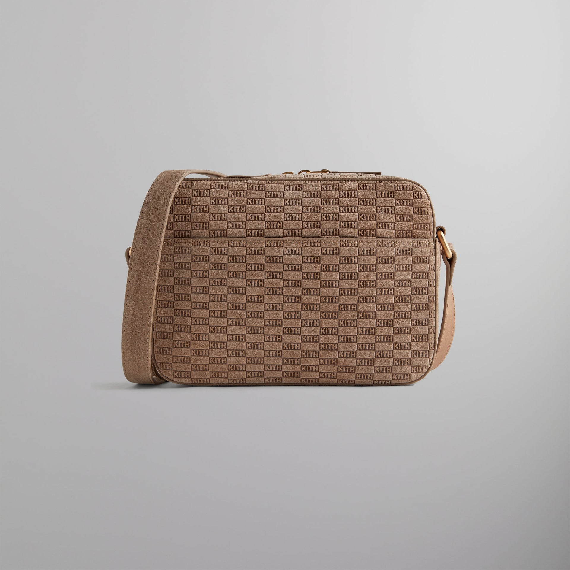 Kith Monogram Suede Camera Crossbody - Loft PH