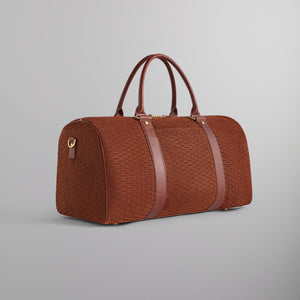 Kith Monogram Suede Duffle Bag - Walnut PH