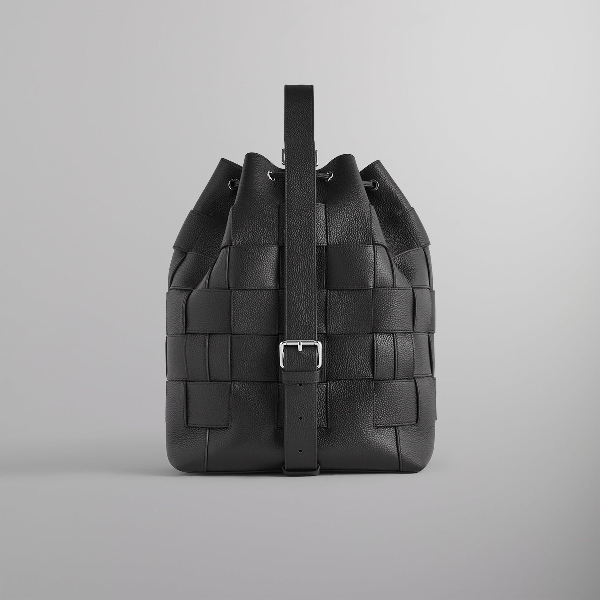 Kith Woven Leather Rucksack - Black