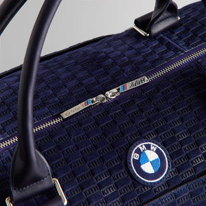 Kith for BMW Monogram Suede Duffle Bag - Techno Violet