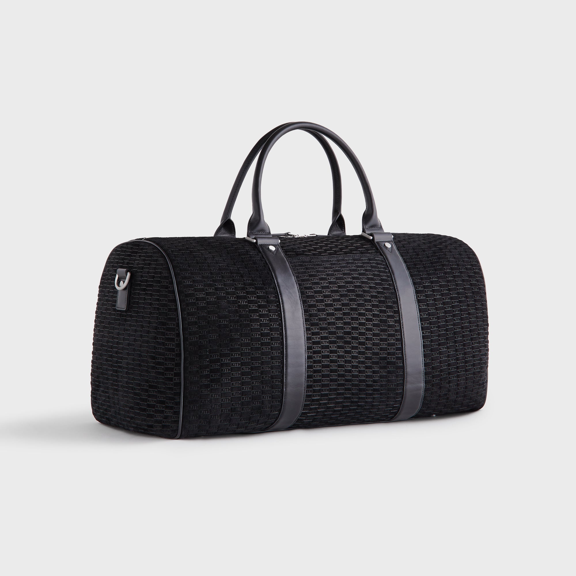 Kith Monogram Suede Traveler K55 Bag - Black – Kith Canada