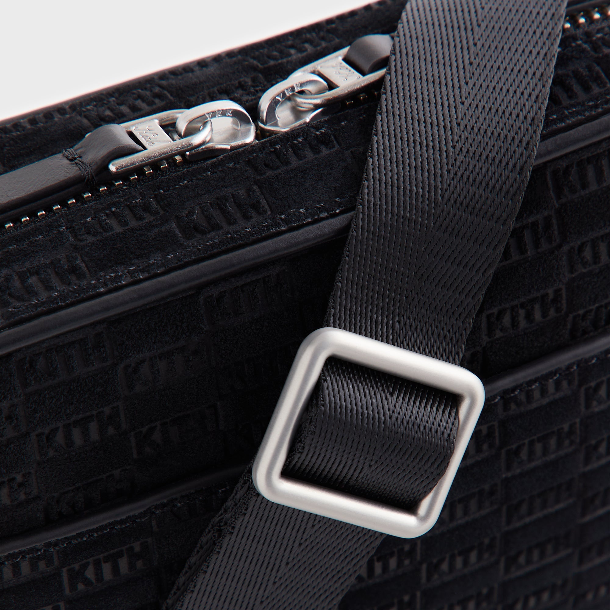 Kith Monogram Suede Crosswalk K20 Bag - Black – Kith Canada