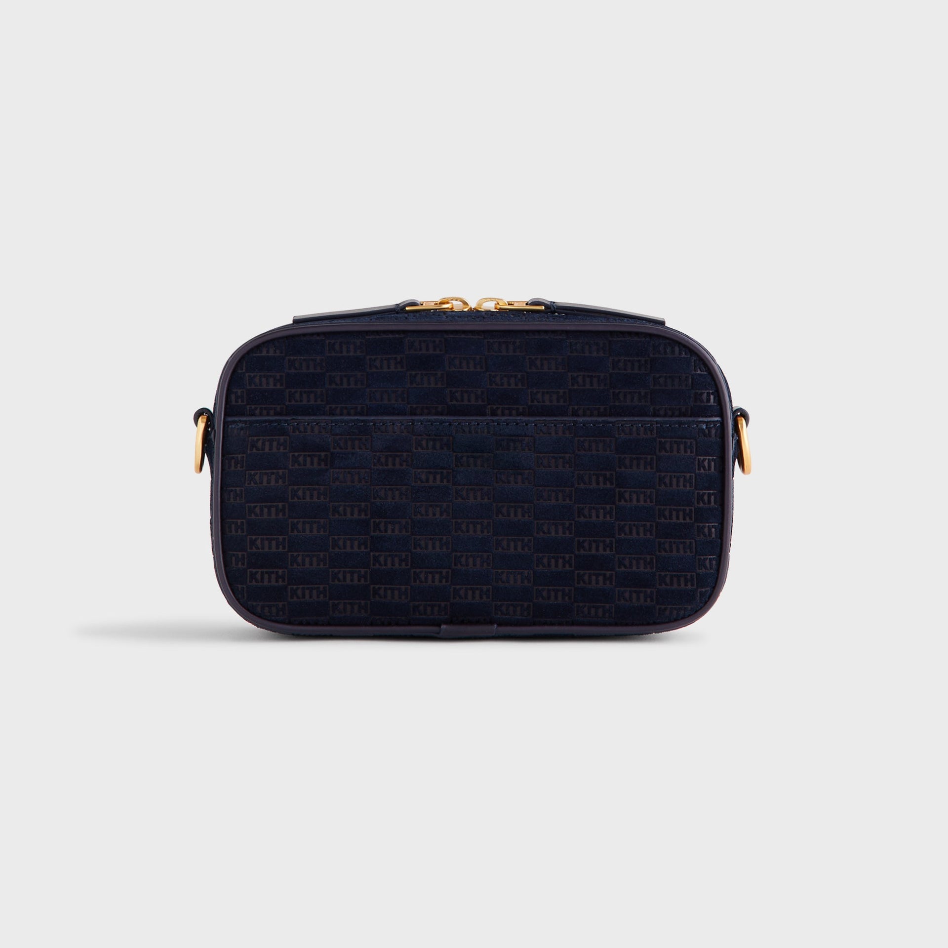 Kith Monogram Suede Crosswalk K20 Bag - Ink