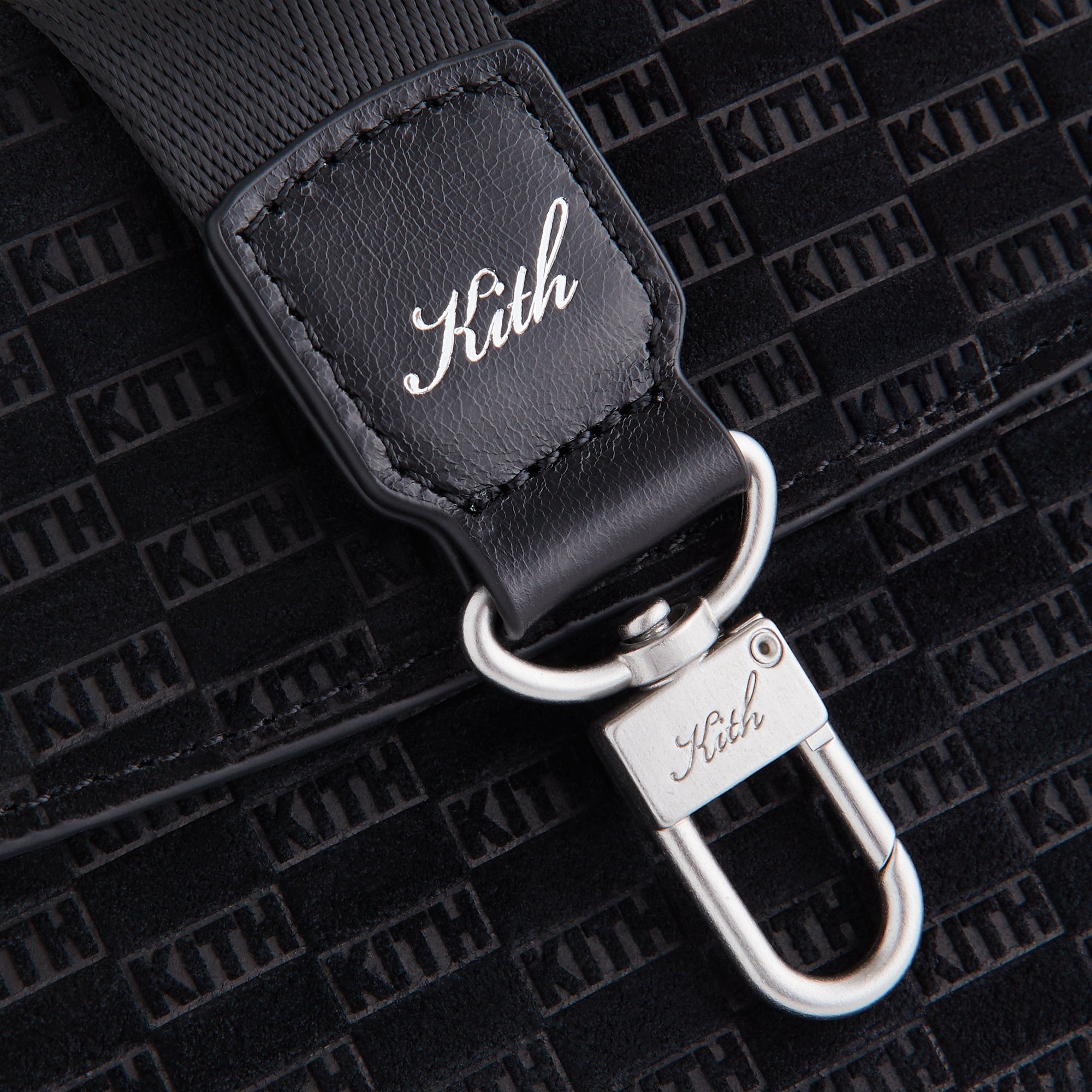 Kith Monogram Suede Envelope K20 Bag - Black – Kith Canada