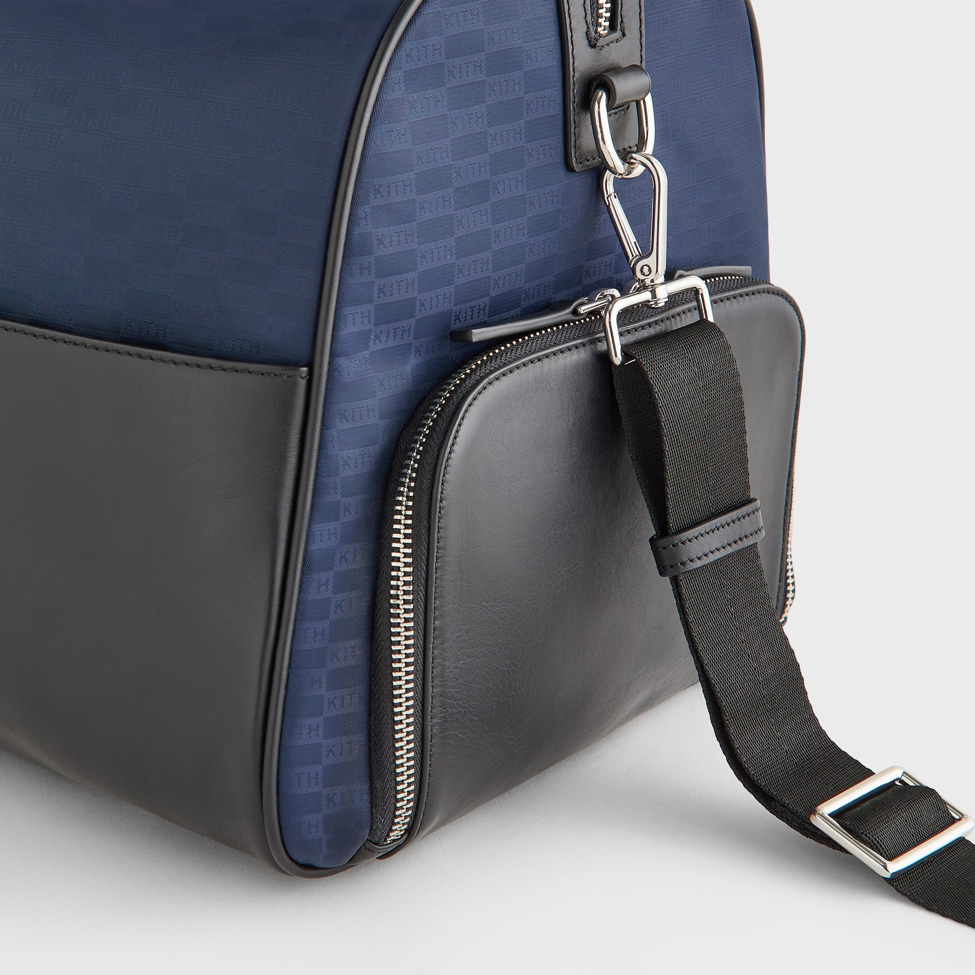 Kith Monogram Nylon Leather Traveler K55 Bag - Nocturnal – Kith Canada