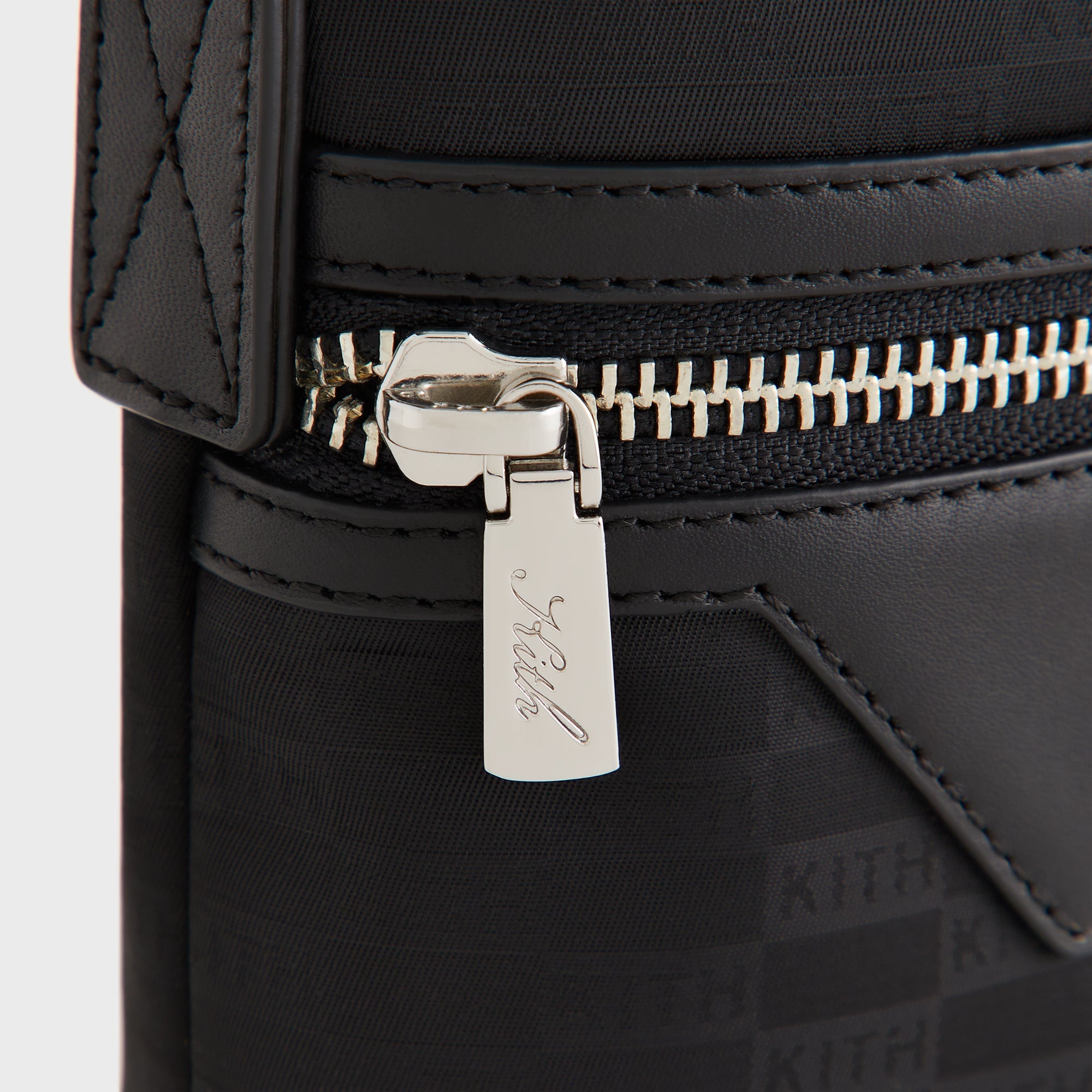 Kith Monogram Nylon Jacquard Drawcord Crossbody - Black – Kith Canada