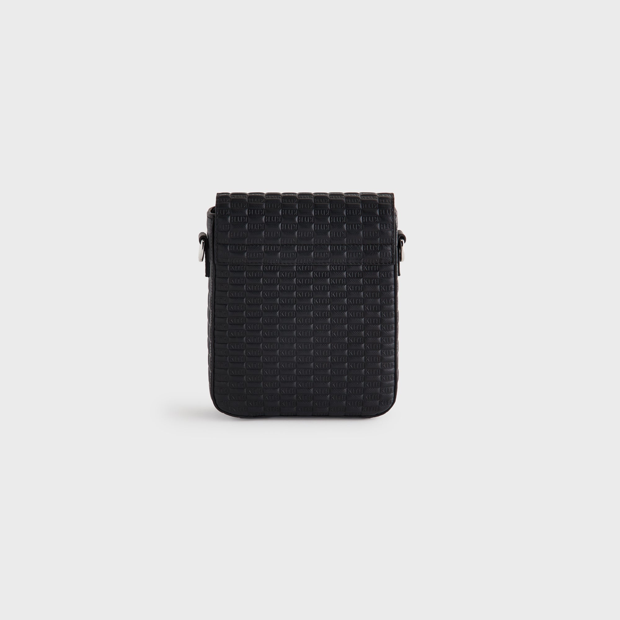 KITH ブラック ポーチ　モノグラム Kith Monogram Leather Explorer Pack - Black – Kith Canada