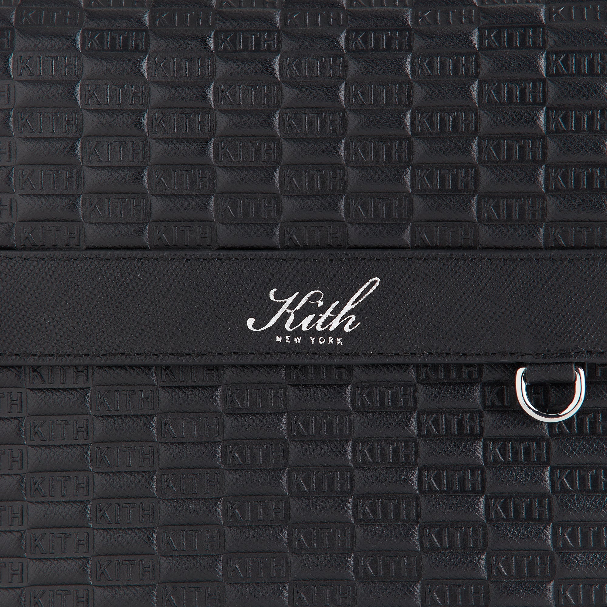 Kith Monogram Leather Explorer Pack - Black – Kith Canada