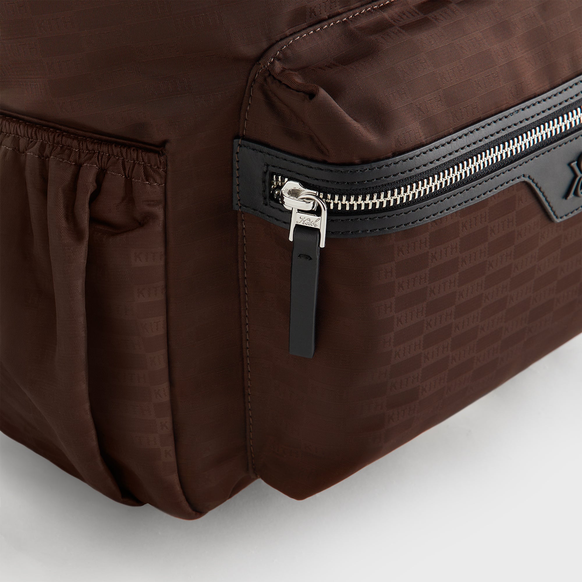 Kith Monogram Nylon Jacquard Backpack - Dark Roast – Kith Canada
