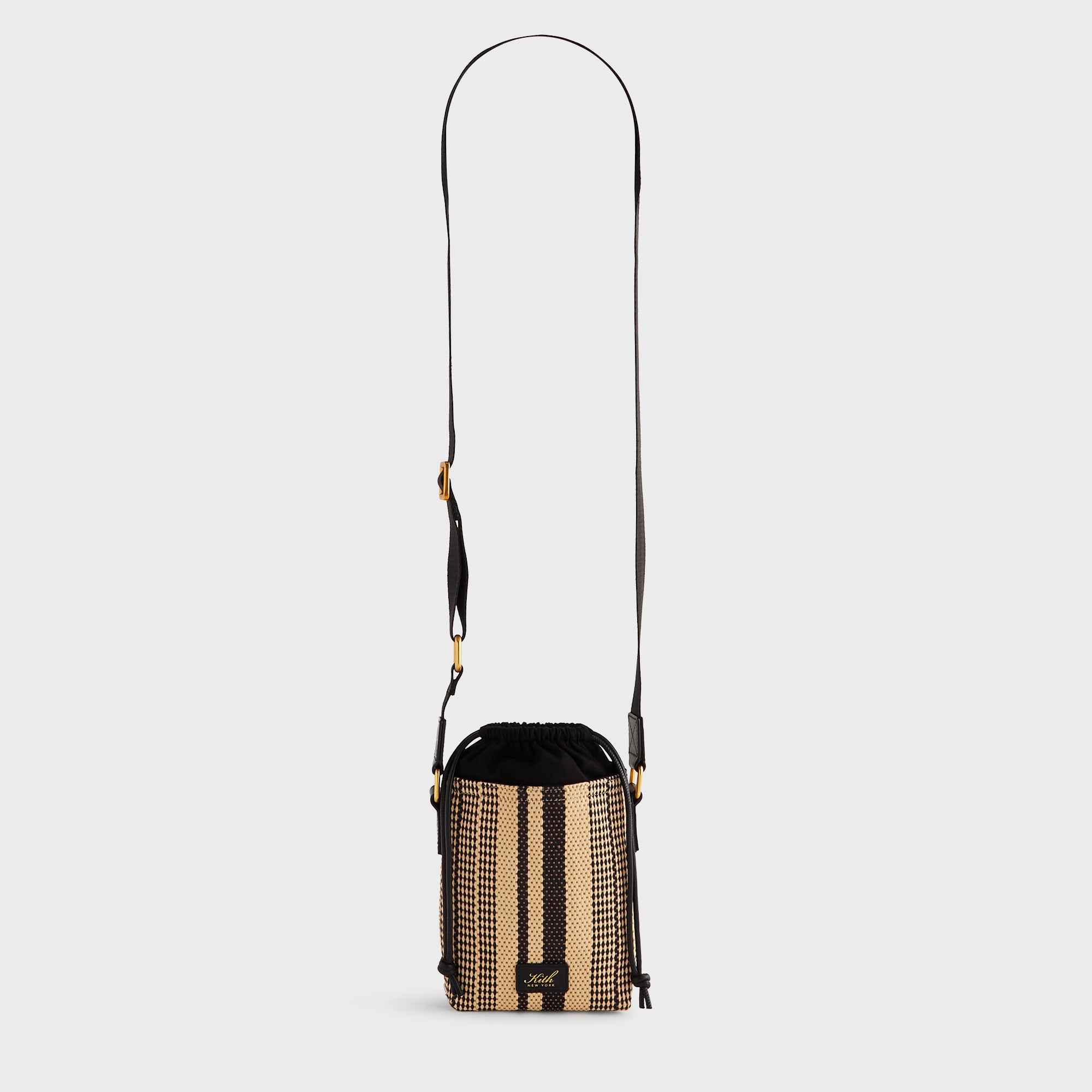バッグ Kith Striped Raffia Drawstring Pouch Kith Striped Raffia Drawstring Pouch - Radiant – Kith Canada