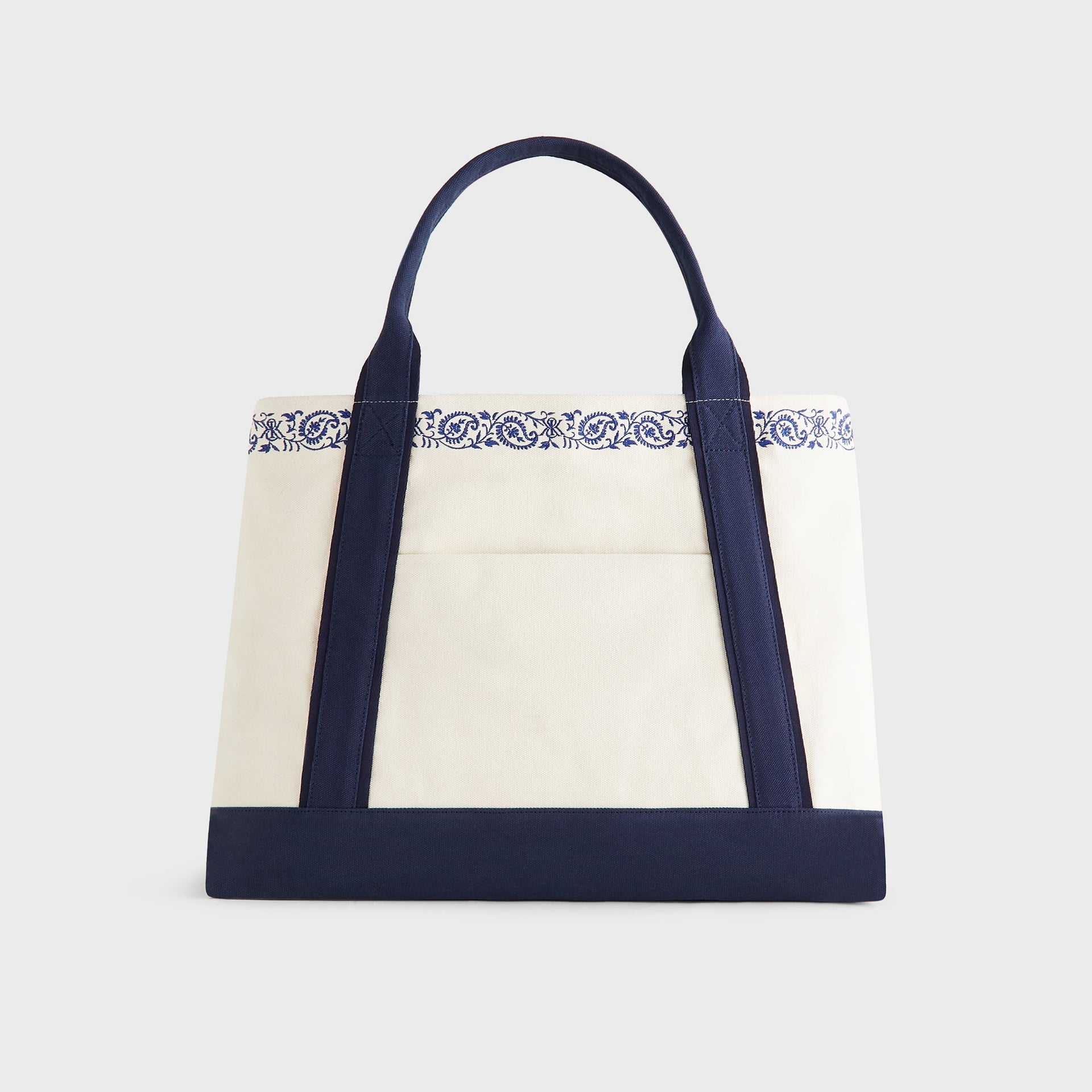 Kith Embroidered Canvas Tote Bag - Sandrift