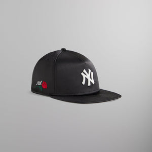 Kith & New Era for the New York Yankees Satin 9FIFTY A-Frame Snapback - Black