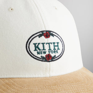 Kith Two Tone Rose Logo Wool Cap - Loft