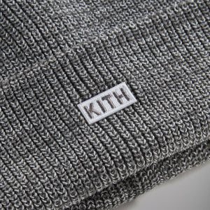 Kith Classic Beanie - Medium Heather Grey