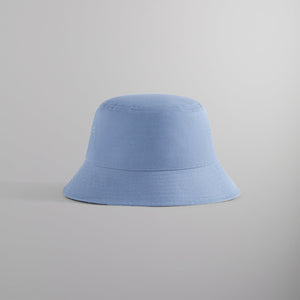 Kith Washed Pasiley Dawson Reversible Bucket Hat - Light Indigo 