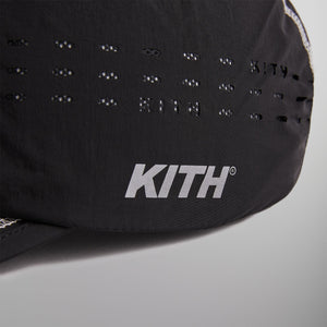 Kith Wrinkle Nylon Griffey Camper Hat - Black