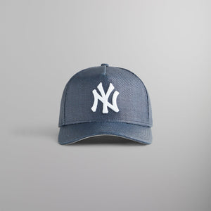 Kith & New Era for the New York Yankees Raffia 9FORTY A-Frame Snapback - Nocturnal