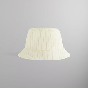 Kith Striped Tropical Wool Dawson Bucket Hat - Sandrift