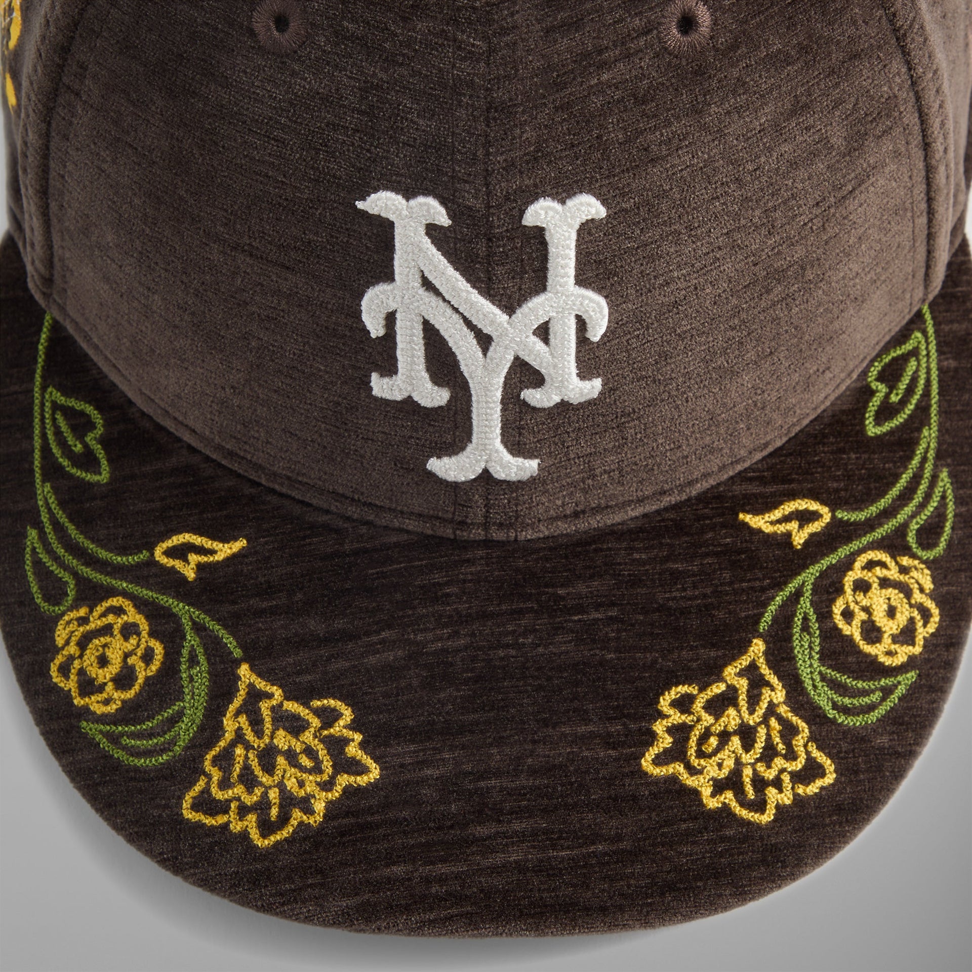 Kith & New Era for the New York Mets Chenille 59FIFTY Fitted - Kindling