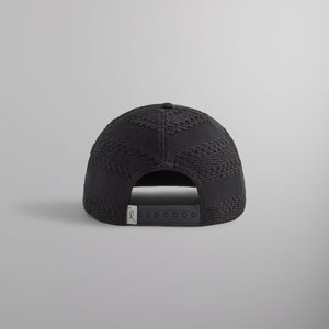 Kith Striped Ladder Lace Poly Foam Trucker - Black