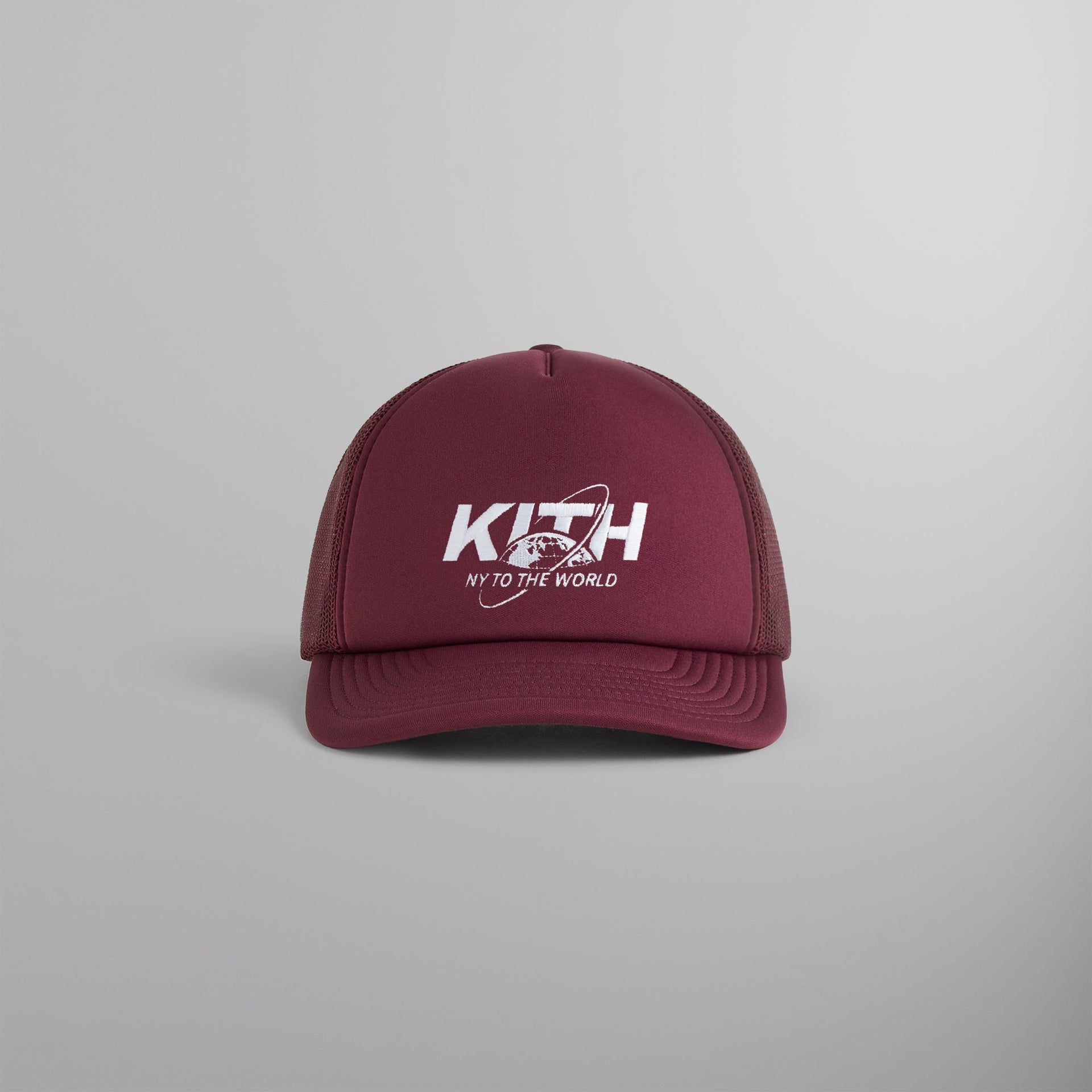 Kith NY to the World Nolan Trucker Hat - Magma