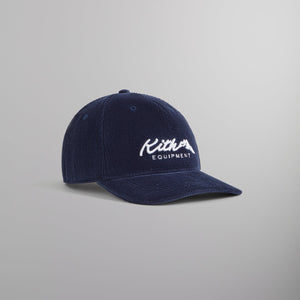 Kith Micro Cord Bay Low Pinch Crown Snapback - Nocturnal