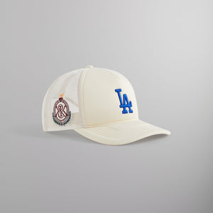 Kith for '47 Los Angeles Dodgers Hitch Foam Trucker Hat - Sandrift