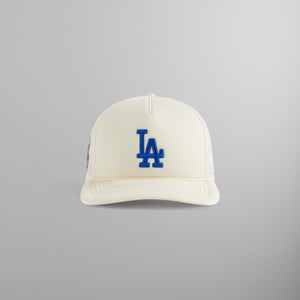 Kith for '47 Los Angeles Dodgers Hitch Foam Trucker Hat - Sandrift