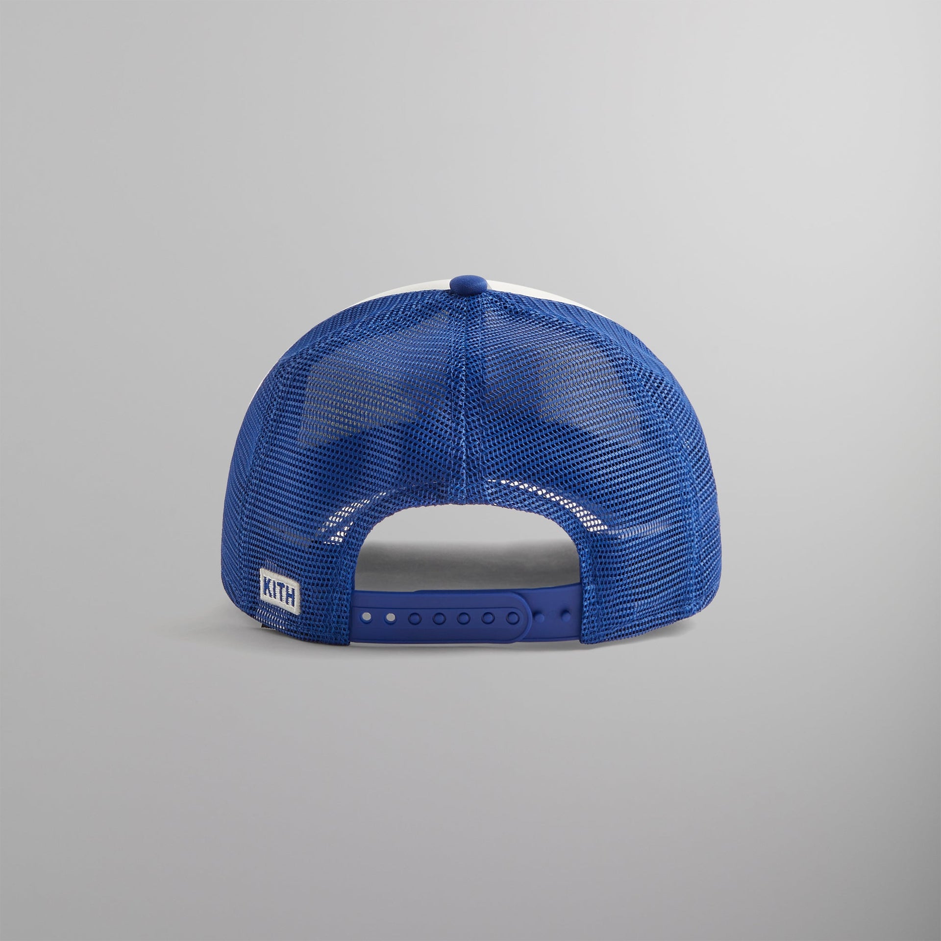 Kith & New Era for the New York Knicks 9FORTY A Frame Trucker Hat - Royal