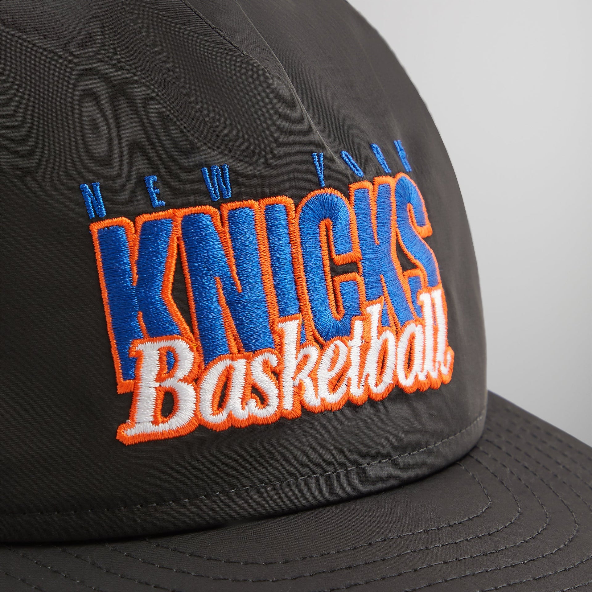 Kith & New Era for the New York Knicks Wrinkle Nylon 9FIFTY Snapback - Black