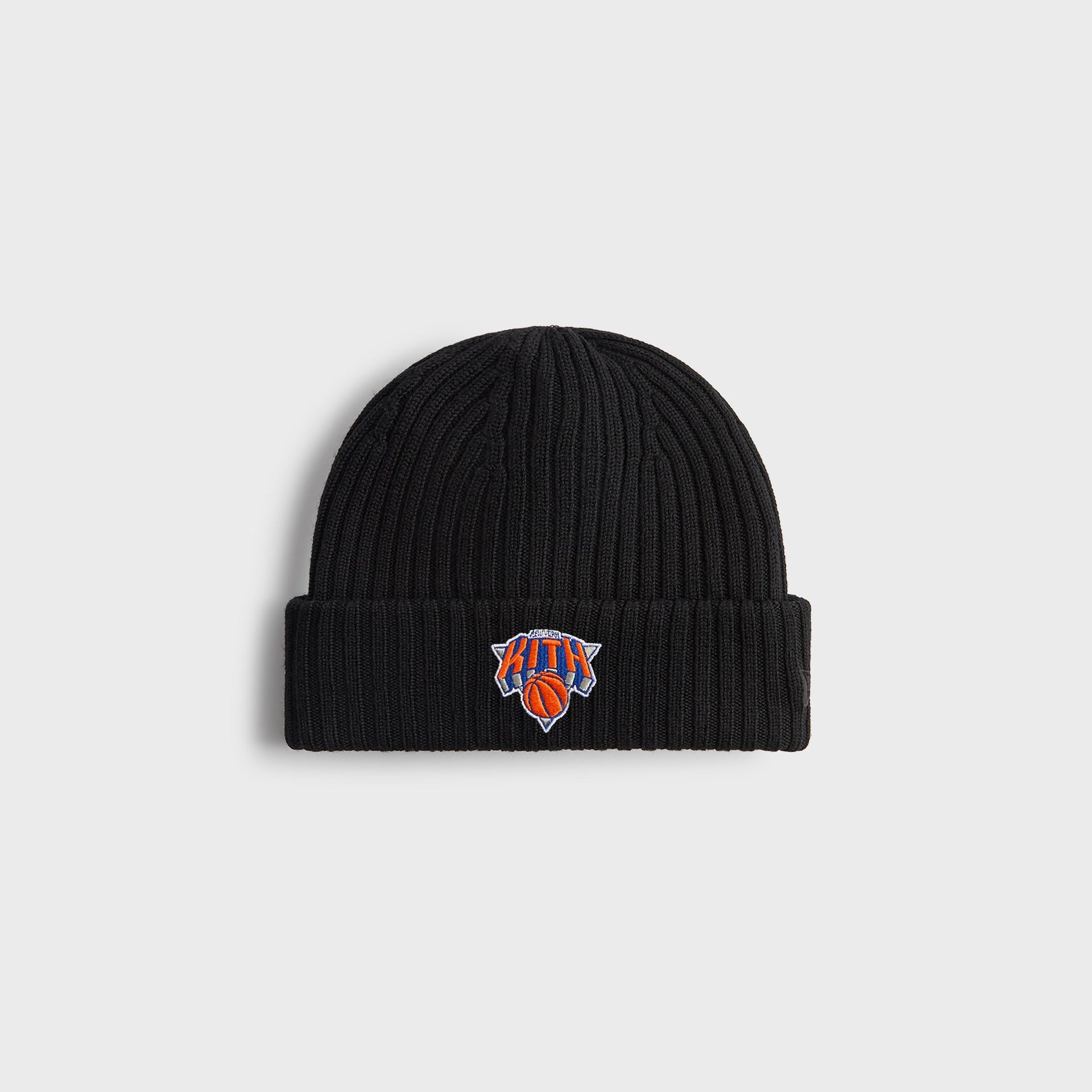 Kith for the New York Knicks Superman Logo Beanie - Black