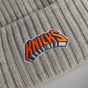 Kith for the New York Knicks Archway Beanie - Light Heather Grey PH