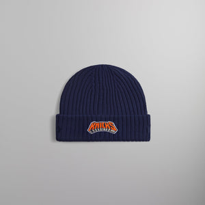 Kith for the New York Knicks Archway Beanie - Nocturnal