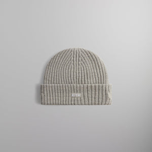 Kith & New Era for the New York Knicks Logo Beanie - Light Heather Grey PH